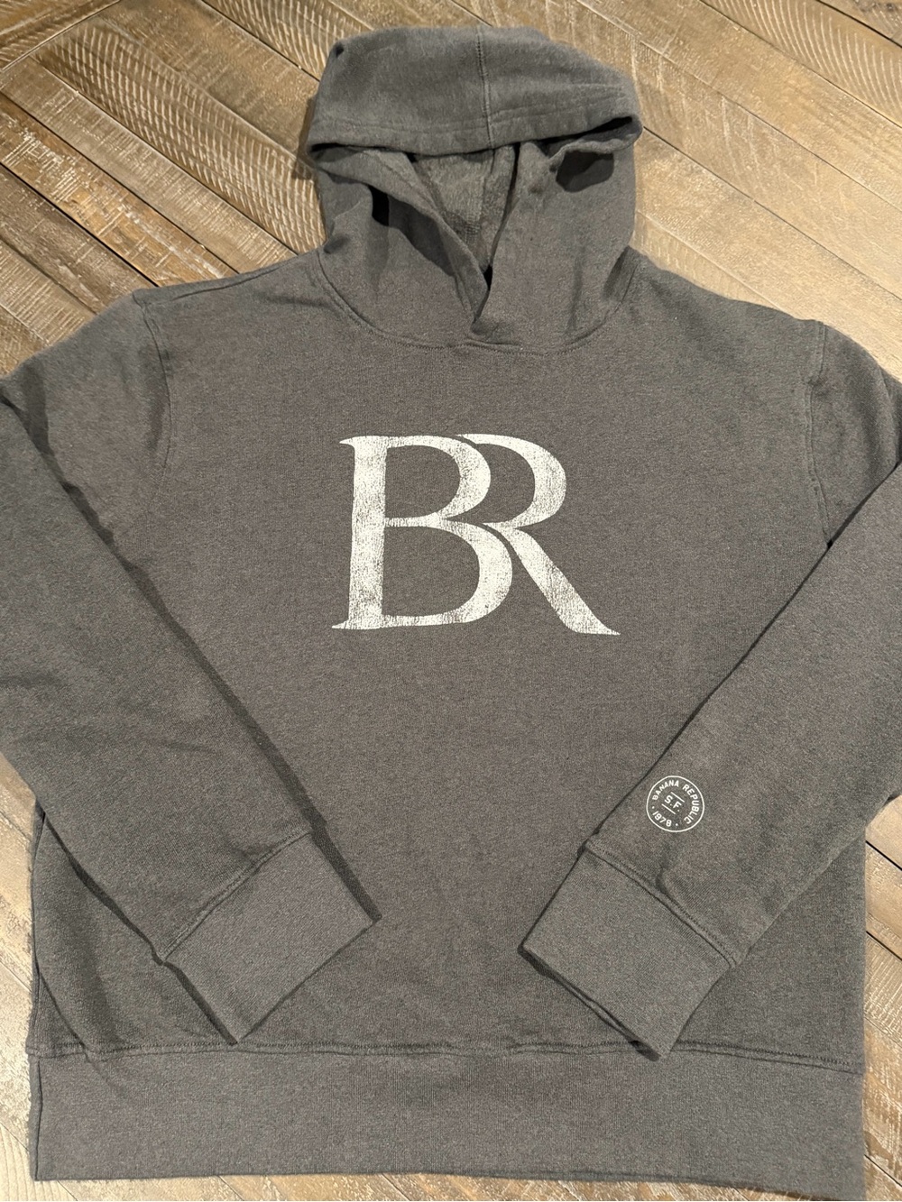 Banana Republic Men’s Logo Hoodie Sweatshirt Size M